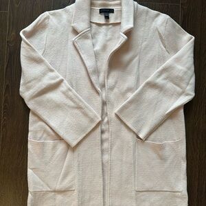 Elegant J. Crew Blush Sweater Blazer